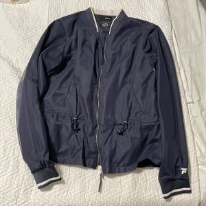 Blue fila sports jacket
